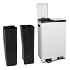 SVITA TMH2X30 Mülleimer 60L Mülltrennsystem 2 Fächer 2x30L Produktbild-Vorschau 1