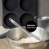Moritz & Moritz Burger Buns Backform Silikon Rund 12cm Ø - Produktbild-Vorschau 6