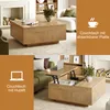 FABATO eckiger Couchtisch im klassischen Landhaus-Design, Produktbild-Vorschau 4