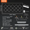 A diagram and specification sheet for a VEVOR LED lighting system. Podgląd zdjęcia produktu