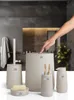 OKYANUS | Set da bagno - Nida - 5 pezzi - Beige - Design Anteprima dell’immagine prodotto 5