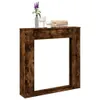 Kaminumrandung Räuchereiche 100x20x100 cm Holzwerkstoff Produktbild-Vorschau 2