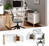Schreibtisch Vicco Nautica Weiß 138 x 60 cm mit Schubladen Produktbild-Vorschau 2