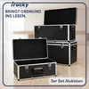 trucky Aluminium 3er Set Boxen Alukiste 3x Alu Box Koffer Produktbild-Vorschau 1