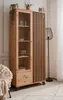Stauraumvitrine "Madem" Vitrinenschrank in Eiche Artisan 92 Produktbild-Vorschau 3