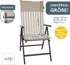 LILENO HOME Gartenstuhl Auflagen als [1er Set - Hochlehner] Produktbild-Vorschau 2