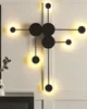 BELIANI Lampa ścienna czarna metalowa malowana proszkowo Podgląd zdjęcia produktu 2