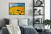 MuchoWow® Gerahmtes Poster Ölfarbe - Gemälde - Blumen - Produktbild-Vorschau 5