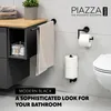 Serie per bagno PIAZZA BLACK di bremermann - Anteprima dell’immagine prodotto 2