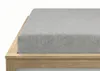Froté prostěradlo EXCLUSIVE světle šedé 200x220 Náhled obrázku produktu 2
