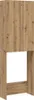vidaXL Artisan dubová skrinka na práčku 64x25,5x190 cm Náhľad obrázku produktu 1