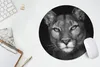 MuchoWow® Mauspad Mousepad Tierprofil Puma in schwarz und Produktbild-Vorschau 5