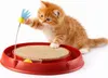Jouet pour chats Catit 3en1 avec griffoir et jouet rouge, Voir les images du produit 6