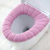 Toilettensitzbezug Waschbar Toilettensitzabdeckung Pads WC Produktbild-Vorschau 5