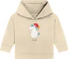 Mr. & Mrs. Panda Organic Baby Hoodie Einhorn Weihnachtsmann Produktbild-Vorschau 1