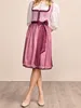 Dirndl Maryanne 60cm Länge rot 36 Produktbild-Vorschau 3