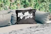 MuchoWow® Outdoor Kissen - Orchidee - Blumen - Schwarz - Produktbild-Vorschau 2