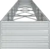 vidaXL Garten-Hochbeet 600x80x45 cm Verzinkter Stahl Silber Produktbild-Vorschau 5