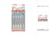 Lot de 5 Lames de Scie Sauteuse T 123 X BOSCH 2608638473 Voir les images du produit 24