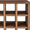Portabottiglie in legno KADAX scacchiera marrone scuro 2 Anteprima dell’immagine prodotto 7