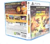 A PlayStation 5 game case for Crash Team Rumble - Deluxe Edition, shown from a diagonal angle with the back and front visible. Produktbild-Vorschau