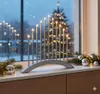 MeLiTec LED USB-C Stimmungsbogen Weihnachten, SL58, Chrom Produktbild-Vorschau 2
