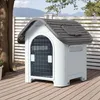 Hundehütte Hundehaus Hundekäfig Outdoor mit Dachluke, Produktbild-Vorschau 3