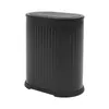 Poubelle avec couvercle, noire, 6 L, pour le télétravail, Voir les images du produit 3