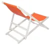 Liegestuhl Strandliege Weiß Gartenliege Klappbar Produktbild-Vorschau 2