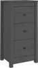 Credenze 2 pz. Grigio 40x35x80 cm in legno di pino Anteprima dell’immagine prodotto 4