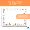 PuK ABC Schreibtischunterlage Kinder Papier DIN A3 | 25 Produktbild-Vorschau 3