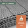 Vorzeltteppich dunkelgrau 250x500 cm [300g/m² PP] Produktbild-Vorschau 8