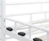 Struttura letto in metallo bianco 160×200 cm Anteprima dell’immagine prodotto 12