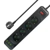 Pantherise Steckdosenleiste 4 Steckdosen 3x USB-A 1x USB-C Produktbild-Vorschau 2