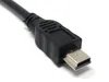 SYSTEM-S USB 3.1 Kabel 25 cm Typ C Buchse zu Mini B Stecker Produktbild-Vorschau 4