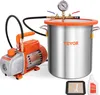 Pompa próżniowa VEVOR z komorą próżniową 19L Pompa Podgląd zdjęcia produktu 1