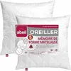 2 gesteppte Memory-Schaum-Kissen 60 x 60 cm – Weiß Produktbild-Vorschau 1