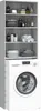 vidaXL Waschmaschinenschrank Grau Sonoma 64x24x190 cm Produktbild-Vorschau 5