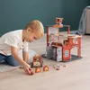 drewniana remiza strażacka howa - remiza strażacka z wozem Podgląd zdjęcia produktu 5