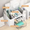 Schreibtisch Organizer, 5 Fächer Plastik Tisch Organizer Produktbild-Vorschau 3