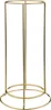 A gold metal rack for holding cups or glasses. Podgląd zdjęcia produktu