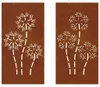 vidaXL 2-dielna záhradná dekorácia na stenu 105x55 cm Náhľad obrázku produktu 3