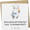 Mr. & Mrs. Panda Grußkarte Berufskraftfahrer Leidenschaft - Produktbild-Vorschau 1