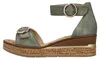 Rieker Damen Sandalette mit Fesselriemen und Keilabsatz Produktbild-Vorschau 3