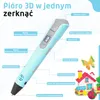 Fleau Kids 3D Pióro Startowy Niebieski L - 36m Filamentu - Podgląd zdjęcia produktu 3