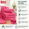 Betz 4 Stück Luxus Fleecedecken 130x170 cm Kuscheldecken  Produktbild-Vorschau 8