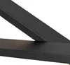 Hängelampe Schwarz inkl  LED 3 Stufen Dimmbar 6 Lichter Produktbild-Vorschau 3