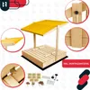 KOTARBAU® Sandkasten mit Dach 120x120 cm Holz mit Abdeckung Produktbild-Vorschau 5