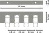 Interdeco Innenlaufstange / Gardinenstange mit Innenlauf Produktbild-Vorschau 2