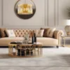 Lampadario Ritz 12xE14 40W in cristallo glamour oro Milagro Anteprima dell’immagine prodotto 4